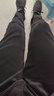 皮爾卡丹秋冬款燈芯絨休閑褲男加絨加厚冬季條絨保暖褲子彈力修身直筒長(cháng)褲 黑色【加絨款】 33 （建議145-155斤） 曬單實(shí)拍圖