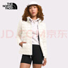 The North Face北面棉服女戶外防風保暖立領(lǐng)夾棉外套5GLD 白色/N3N M 曬單實拍圖