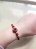 蔓笙朱砂平安扣手鏈女男情侶2026馬年本命年紅繩編織手繩腳鏈新年禮物 精美禮盒 曬單實(shí)拍圖