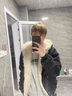 西域駱駝（VANCAMEL）高檔MRNEARLY美式cleanfit毛領(lǐng)座山雕夾克棉服男冬季加厚短款工裝 黑色 (普通款) M 曬單實(shí)拍圖