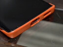 vivo手機原裝手機殼保護套 X70Pro+橙色原裝(硬殼) 曬單實(shí)拍圖