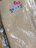 Hello Kitty玉桂狗女童襪子春秋款棉襪2025季棉白色大耳狗兒童中筒襪 KT  CNG231819- 5雙 均碼 18-20cm/適合6-8歲 曬單實(shí)拍圖