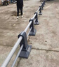 世騰公路機(jī)非隔離欄桿市政人行道隔離墩交通防撞安全護(hù)欄二橫桿鍍鋅管 鍍鋅管材質(zhì) 曬單實(shí)拍圖