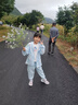 喬丹女童跑步鞋小童冬季革面運(yùn)動(dòng)鞋兒童旋鈕扣童鞋 沉靜藍(lán)/晨霧紫 32 曬單實(shí)拍圖