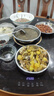 富得萊飯菜保溫板暖菜板+火鍋+自動旋轉(zhuǎn)家用餐桌墊智能多功能帶電磁爐電陶爐圓形加熱菜板電熱板轉(zhuǎn)盤 88CM紅語音電動轉(zhuǎn)電磁爐火鍋 曬單實拍圖