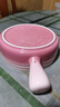 摩登主婦MONAZONE陶瓷手柄碗高顏值甜品沙拉碗家用空氣炸鍋烤碗手把碗 手把碗粉色 曬單實(shí)拍圖