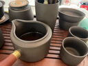 正揚紫砂茶具套裝家用高檔整套側把功夫泡茶壺茶盤辦公商務陶瓷伴手禮 16頭紫砂(五彩)側把木+長胡黑 曬單實拍圖