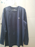 NOTHOMME休閑戶(hù)外魯道夫吸濕速干5A抗菌跑步訓練運動(dòng)長(cháng)袖T恤男 深丹寧 L 曬單實(shí)拍圖