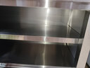 廣菲304不銹鋼工作臺(tái)廚房操作臺(tái)案板切菜桌單雙通商用櫥柜打荷臺(tái)面 【單通-組裝款】80*40*80 曬單實(shí)拍圖