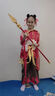哪吒衣服兒童西游記哪咤大戰(zhàn)紅孩兒演出服裝鬧海幼兒園舞蹈表演 馬甲+褲子+乾坤圈+火箭槍+面具 140 曬單實(shí)拍圖
