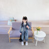 迪士尼女童牛仔套裝2025春秋裝新款洋氣兒童夾克上衣外套中小大童兩件套 B222牛仔工裝套裝-圖片色 110 曬單實(shí)拍圖