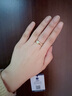 卡地亞（Cartier）戒指男女同款 卡地亞TRINITY系列3環(huán)婚戒 B4086100 窄版 2.8mm 53碼 曬單實拍圖