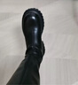 達芙妮不過(guò)膝長(cháng)筒靴女粗跟中跟百搭騎士靴女4022605055 黑色/單里 34 曬單實(shí)拍圖