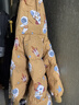 鴨鴨兒童羽絨服男童2024新款寶寶連帽加厚保暖男孩小童冬裝外套YD 姜黃色 110 曬單實拍圖