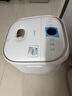美的泡腳桶加熱洗腳盆自動(dòng)按摩自帶殺菌泡腳足浴盆高深桶泡小腿秋冬送長(cháng)輩父母親生日節日新年禮物 【殺菌款-暖陽(yáng)白】48cm高深桶 電動(dòng)按摩 曬單實(shí)拍圖