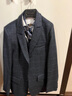 羅蒙兒童西裝套裝男童主持人花童禮服演出服 藍線(xiàn)格五件套 150 曬單實(shí)拍圖