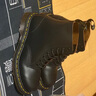 馬?。―R.MARTENS）Vintage 1460英產(chǎn)夏季經(jīng)典舒適百搭黑色中幫馬丁靴 黑色 42 曬單實(shí)拍圖