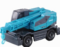 多美卡（TAKARA TOMY）合金小汽車模型玩具男孩工地建筑工程車推土機挖掘機貨柜運輸卡車 73號神鋼吊車起重機 多美卡紅白盒 曬單實拍圖