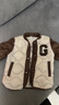Gap【大小童同款】男女童小立領波浪絎線羽絨服641840 卡其色 641840 100 cm(2-3歲) 亞洲尺碼 曬單實拍圖