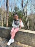 羅蒙馬面裙中國風(fēng)春夏漢服女童套裝演出服 瑾瑜織金馬面裙三件套 130 曬單實(shí)拍圖
