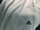 adidas情侶款加厚毛圈直筒束腳運動褲男女阿迪達(dá)斯官方輕運動   金屬灰   L 曬單實拍圖