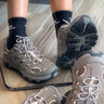 斯凱奇（Skechers）醒山男鞋夏季透氣戶(hù)外徒步登山鞋舒適減震防滑耐磨休閑鞋237542 曬單實(shí)拍圖