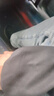 gxmy【四件套】冬季港風(fēng)加厚假兩件毛呢外套男搭配美式百搭編繩褲 黑色外套+黑高領(lǐng)+大繩褲+項鏈 加 3XL (150-165斤) 曬單實(shí)拍圖