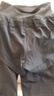 VFU假兩件瑜伽褲高強(qiáng)度健身服外穿跑步健身運(yùn)動(dòng)褲 黑色 L 曬單實(shí)拍圖