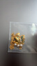 夢金園中秋S925銀金色蝴蝶項鏈 珍珠設計流蘇蝴蝶項鏈鎖骨鏈 送女友禮物 流蘇仙蝶-鏈長46cm-約4.35g 曬單實拍圖