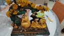 禮家興招財黃水晶發(fā)財樹(shù)葫蘆擺件麋鹿工藝品店鋪開(kāi)業(yè)禮物客廳酒柜擺設品 中號福鹿黃水晶樹(shù) 長(cháng)42寬15高40 曬單實(shí)拍圖