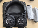 鐵三角（Audio-technica）M20X/M30X/M40X/M50X/M60X頭戴式專業(yè)耳機(jī) 全封閉監(jiān)聽(tīng) 高解析力 高音質(zhì)錄音監(jiān)聽(tīng) 皮質(zhì)頭梁 音樂(lè)HIF ATH-M40X+轉(zhuǎn)接線套裝 曬單實(shí)拍圖