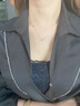 法蔻 FARCOKO彩金色項(xiàng)鏈女雙C百搭鎖骨鏈玫瑰金吊墜七夕情人節(jié)禮物送女友 玫瑰金色 曬單實(shí)拍圖