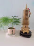 文昌塔純銅13層十三層9層九層銅塔銅擺件鑰匙扣文昌筆佛事書房 《十三層》高30cm精工純銅文昌塔 曬單實(shí)拍圖