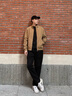 Scofield男裝25年春季新款時(shí)尚通勤商務(wù)休閑長袖外套簡約男士夾克 卡其色 L 175 曬單實(shí)拍圖