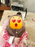 眺德高加絨加厚嬰兒帽子秋冬季寶寶圍脖一體兒童護(hù)耳帽男童套頭女童脖套 兒童披肩帽【咖色約4個(gè)月~3歲】 曬單實(shí)拍圖