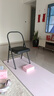 邁體（Maiti） 艾揚(yáng)格瑜伽椅子瑜伽訓(xùn)練器材輔助工具加粗加硬輔具多功能折疊椅 黑色PU皮（無腰脫） 曬單實拍圖