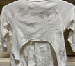 babylove【紡軟織柔】嬰兒半背衣純棉秋款新生兒睡衣和尚服寶寶家居服秋衣寸草春暉52 cm 曬單實(shí)拍圖