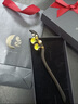 LANSILL銀杏葉檀木發(fā)簪女古風新中式盤發(fā)飾木質(zhì)釵簪子小眾情人節(jié)生日禮物 F2697銀杏葉檀木發(fā)簪【精美禮盒】 曬單實拍圖