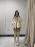 回力高幫鞋女新款冬季棉鞋加絨鞋子女冬款加厚百搭學(xué)生運(yùn)動板鞋 米卡其-加絨保暖【厚底4.5cm】 37 曬單實(shí)拍圖