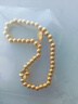中國黃金（CHINA GOLD）黃金手鏈女足金四葉草手鏈福牌手串七夕情人節(jié)生日禮物送女友老婆 足金四葉草手串 約2.7g 曬單實拍圖