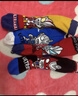 ULTRAMAN奧特曼兒童襪子秋冬加厚毛圈中筒襪男孩棉襪AHM3023四雙 16-18cm 曬單實(shí)拍圖
