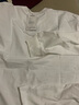 FitonTon長(cháng)袖t恤打底衫男秋季純棉白t圓領(lǐng)寬松純色百搭簡(jiǎn)約男士t恤 曬單實(shí)拍圖