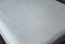 雅鹿a類全棉床笠單件180x200純棉床單席夢思床墊床罩保護套單人床笠罩 極簡藍--A類母嬰級 簡約單床笠系列-- 200cm*150cm 曬單實拍圖