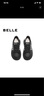 百麗（Belle）貝殼頭厚底德訓(xùn)板鞋2025春新女鞋運動休閑小白鞋D2A1DAM5 黑色 37 (235mm) 曬單實拍圖