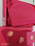 棉宜人【褲襪禮盒裝】蛇年本命年紅內褲女士純棉襠高腰結婚新婚蕾絲無(wú)痕 4條A  A16+A43+A12+L41送福襪1雙 XL（建議120-140斤） 曬單實(shí)拍圖