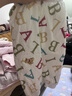 拉比新品嬰兒褲子保暖褲寶寶休閑褲男女童睡褲長褲棉褲打底褲 五彩拉比長褲 66 cm 曬單實拍圖