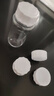 適合飛利 浦新安怡奶瓶配件密封蓋儲奶蓋寬口徑玻璃原生經(jīng)典企鵝杯通用 密封蓋2只裝 曬單實拍圖