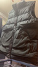 Abercrombie & Fitch男裝24秋冬美式LOGO保暖抗風(fēng)抗水立領(lǐng)羽絨馬甲外套132-4152 黑色亮面 S (175/92A) 曬單實(shí)拍圖