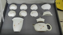 簡(jiǎn)先生鋦釘羊脂玉白瓷茶具功夫茶具套裝輕奢禮盒新婚喬遷伴手禮 2.（鋦釘）羊脂玉西施壺 10頭 曬單實(shí)拍圖