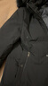 皮爾卡丹白鴨絨羽絨服男士2024冬季新款大毛領(lǐng)中長款情侶裝加厚大碼外套潮 帶毛領(lǐng)黑色 M【建議100-120斤】 曬單實(shí)拍圖